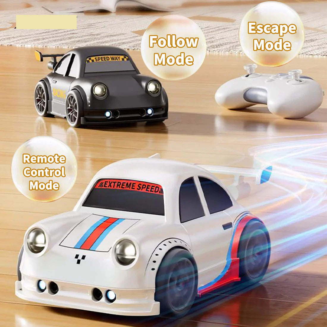 Car with Motion Sensor