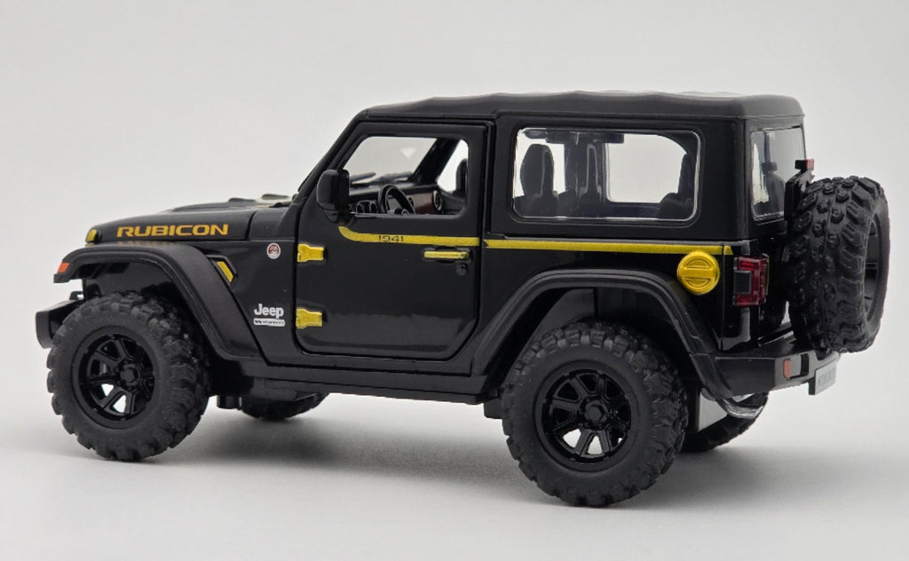 Jeep Wrangler Rubicon 1:24  diecast scale model car