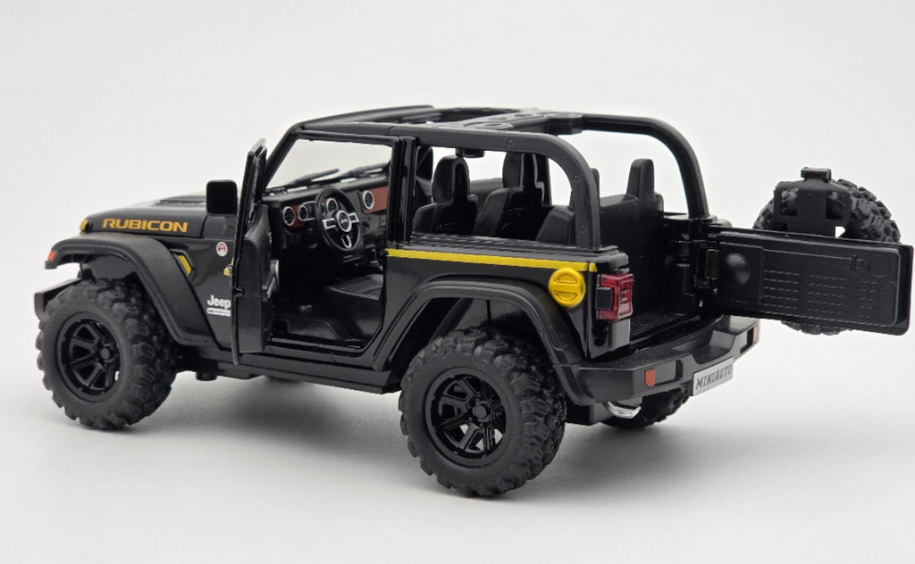 Jeep Wrangler Rubicon 1:24  diecast scale model car