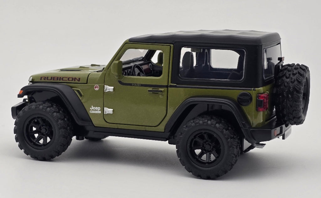 Jeep Wrangler Rubicon 1:24  diecast scale model car