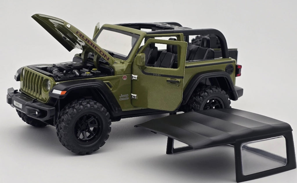 Jeep Wrangler Rubicon 1:24  diecast scale model car