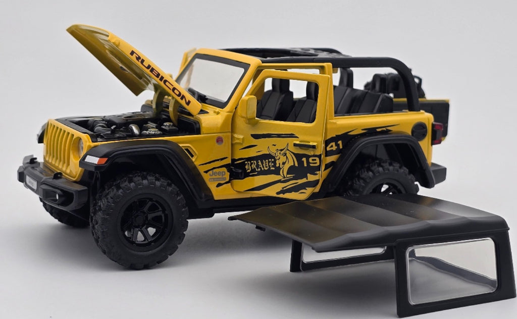 Jeep Wrangler Rubicon 1:24  diecast scale model car