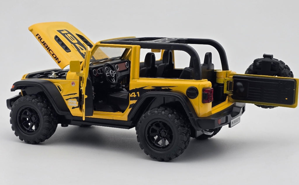 Jeep Wrangler Rubicon 1:24  diecast scale model car