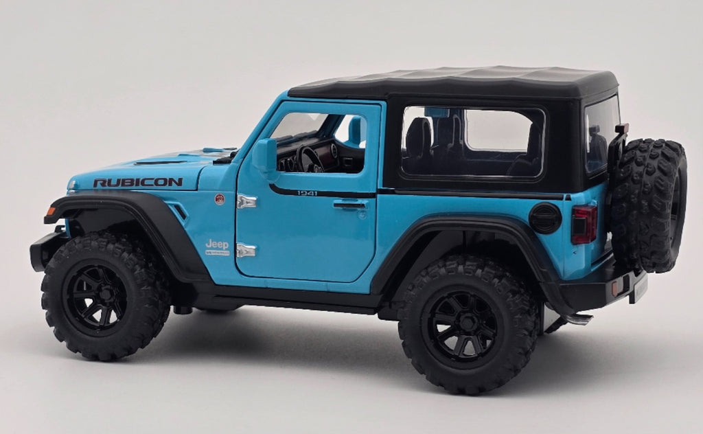 Jeep Wrangler Rubicon 1:24  diecast scale model car
