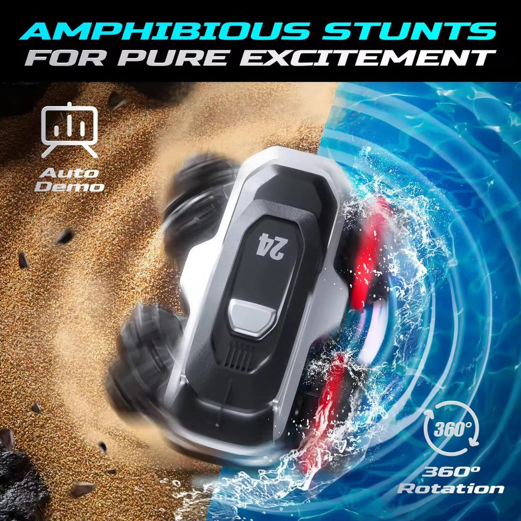 All-Terrain RC Car (Land & Water)