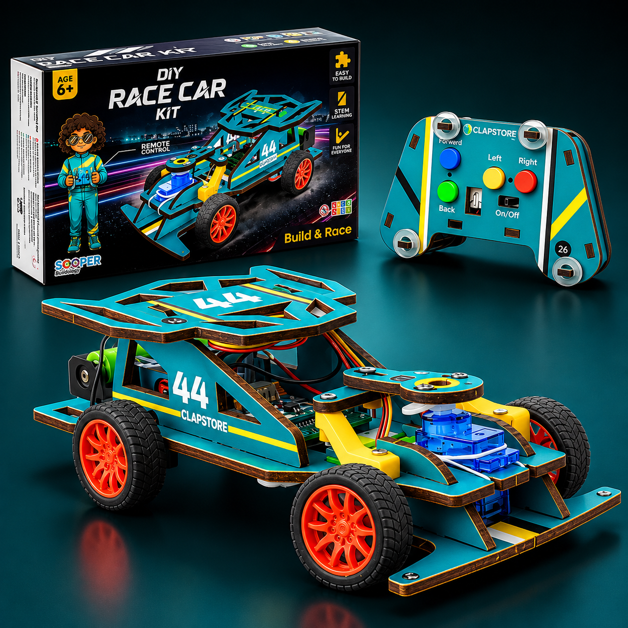 Build a real machine with your hands. Then drive it.