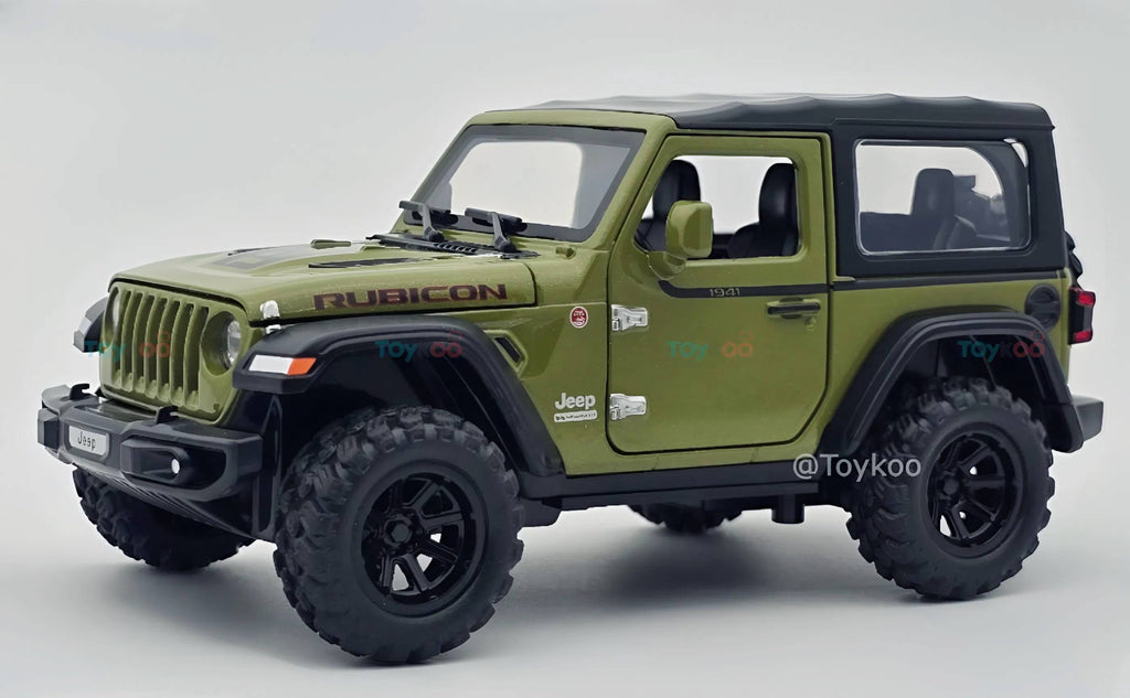 Jeep Wrangler Rubicon 1:24  diecast scale model car