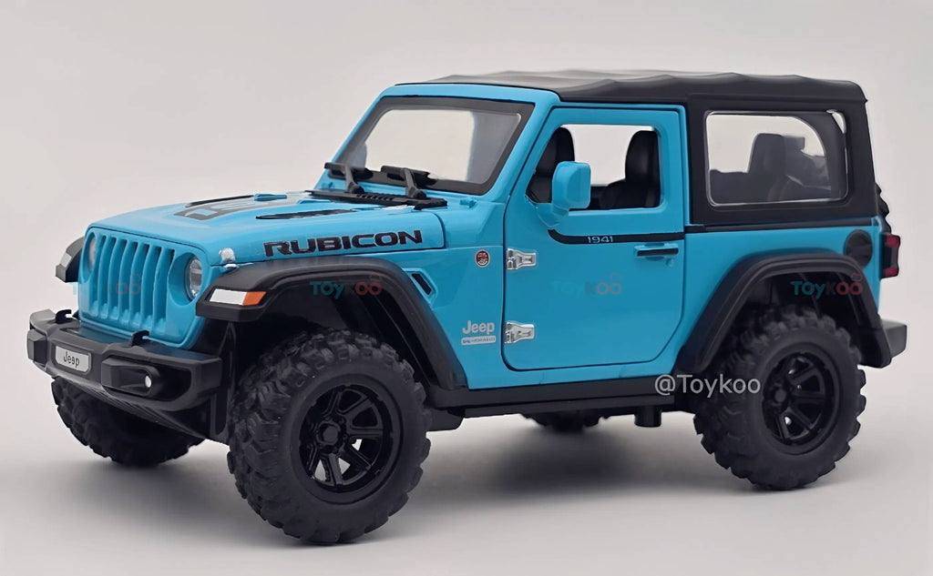 Jeep Wrangler Rubicon 1:24  diecast scale model car